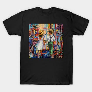 Girl & Boy pop art T-Shirt
